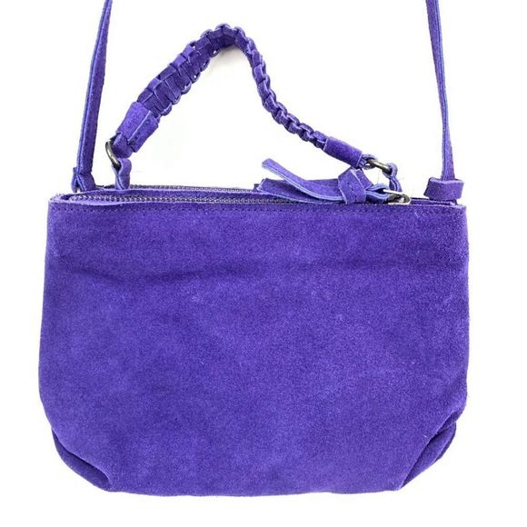 NWOT Free People Cody Crossbody Handbag Purple
Suede Double Zip Purse Bag $78. - Picture 12 of 12
